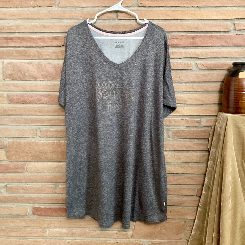Danskin Super Soft Nightgown Plus Size 2X